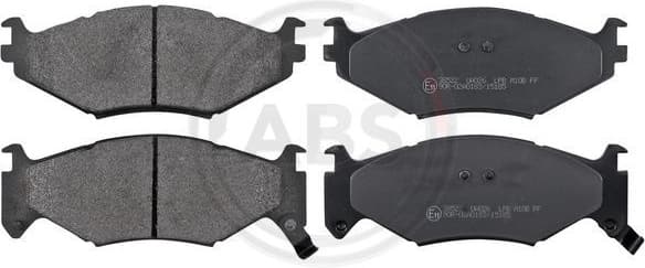 Brake Pad Set, disc brake 38522