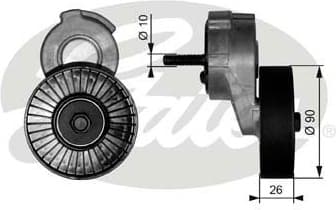 Tensioner belt T38113