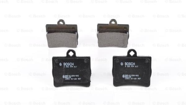 Brake Pad Set, disc brake 0986494017
