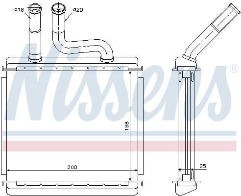 Heat Exchanger, interior heating 76507