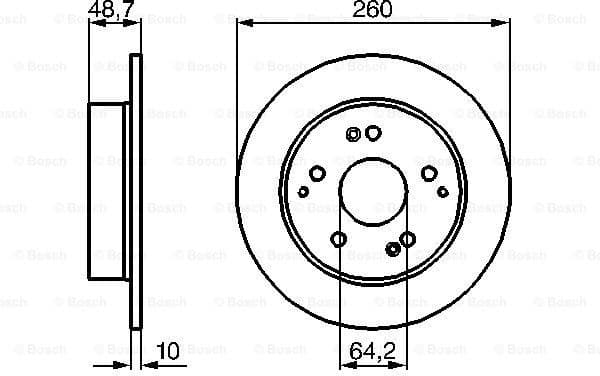 Brake Disc 0986479225