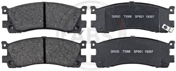 Brake Pad Set, disc brake 36930