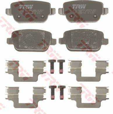 Brake Pad Set, disc brake COTEC GDB1708 - image 2