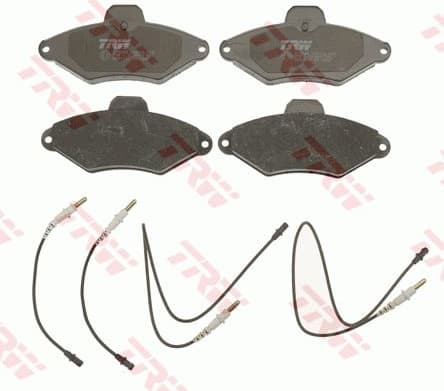 Brake Pad Set, disc brake COTEC GDB1101 - image 2