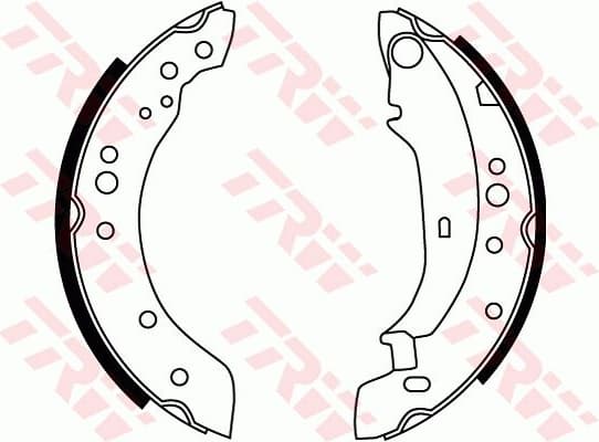 Brake Shoe Set GS8771 - image 2
