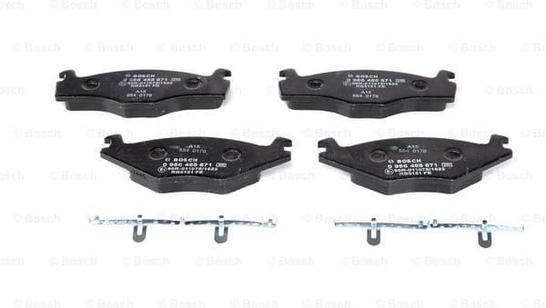 Brake Pad Set, disc brake 0986468871 - image 6
