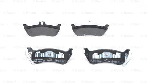 Brake Pad Set, disc brake 0986424708 - image 3