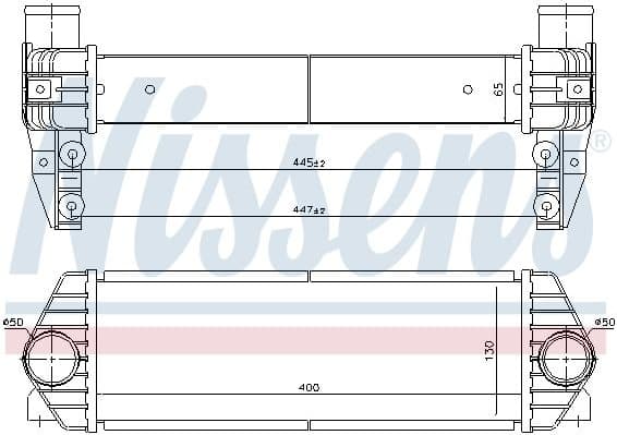 Charge Air Cooler ** FIRST FIT ** 96435