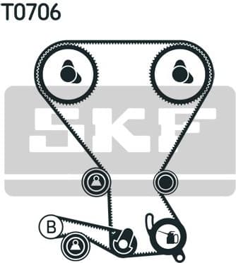 Timing Belt Kit VKMA 95620 - image 2