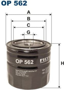 Oil Filter OP562