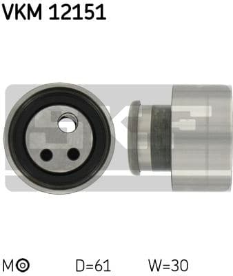 Tensioner Pulley, timing belt VKM 12151