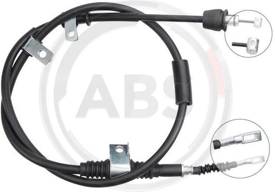 Cable Pull, parking brake K12092