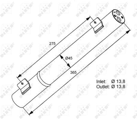 Dryer, air conditioning EASY FIT 33308