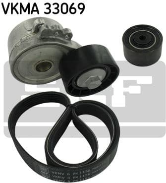 V-ribbed Belt Set VKMA 33069