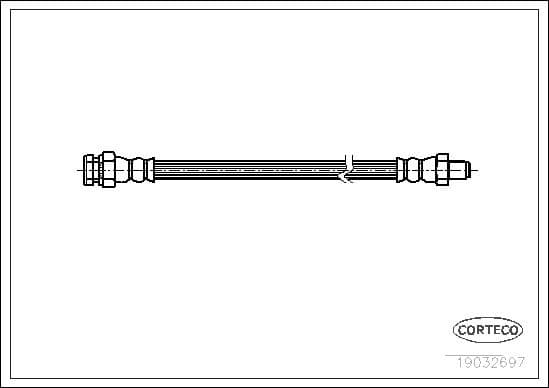 Brake Hose 19032697