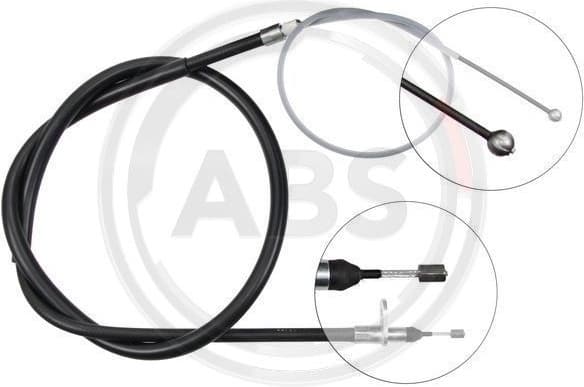 Cable Pull, parking brake K17217