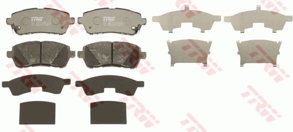 Brake Pad Set, disc brake COTEC GDB3437 - image 2