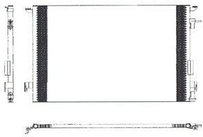 Condenser, air conditioning TSP0225463