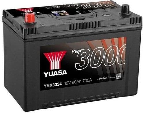 Starter Battery YBX3000 SMF Batteries YBX3334