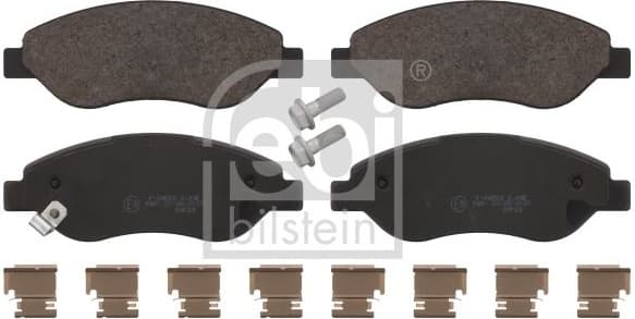 Brake Pad Set, disc brake 16698