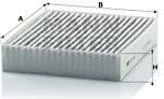 Filter, cabin air CUK1830
