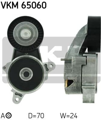 Tensioner belt VKM65060