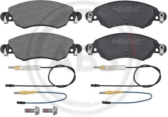 Brake Pad Set, disc brake 37278