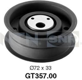 Tensioner Pulley, timing belt GT357.00