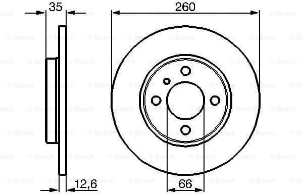 Brake Disc 0986478029 - image 2