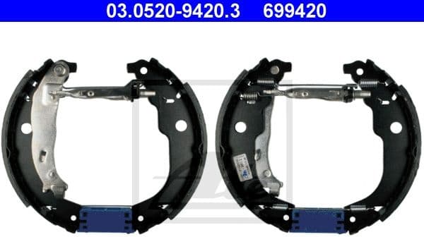 Brake Shoe Set Original ATE TopKit 03.0520-9420.3