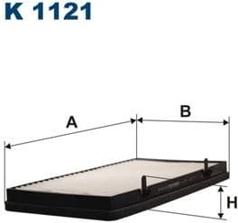 Filter, cabin air K1121