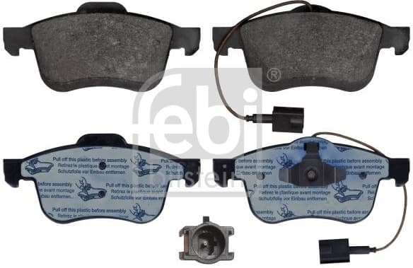 Brake Pad Set, disc brake 116104
