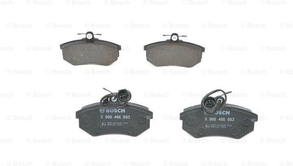 Brake Pad Set, disc brake 0986466693
