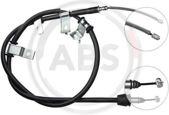 Cable Pull, parking brake K15358