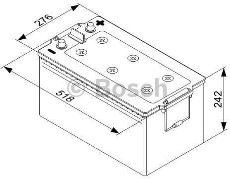 Starter Battery SLI 0092T40800 - image 5