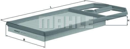 Air Filter LX571/1 - image 2