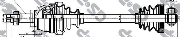 Drive Shaft 217082