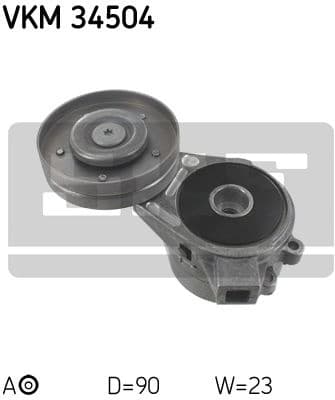 Belt Tensioner, V-ribbed belt VKM 34504