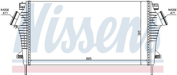 Charge Air Cooler ** FIRST FIT ** 96554