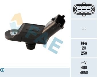 Sensor, intake manifold pressure 15019