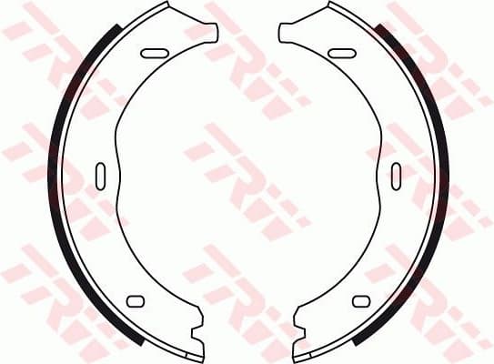 Brake shoes handbrake, Top Quality GS8741 - image 2