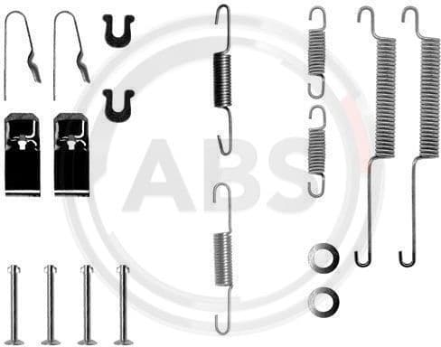 Accessory Kit, brake shoes 0654Q