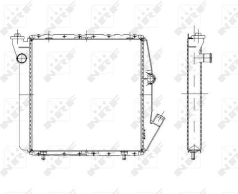 Radiator, engine cooling 52026 - image 6