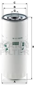 Oil Filter W11102/35