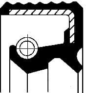 Seal gear box selector 120 18001B - image 2