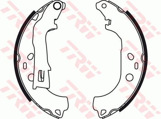 Brake Shoe Set GS8738 - image 2