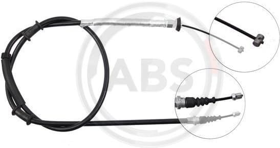 Cable Pull, parking brake K19758