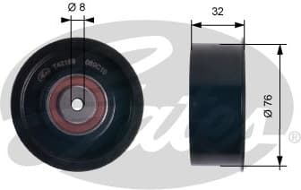 Deflection Pulley/Guide Pulley, timing belt PowerGrip™ T42169