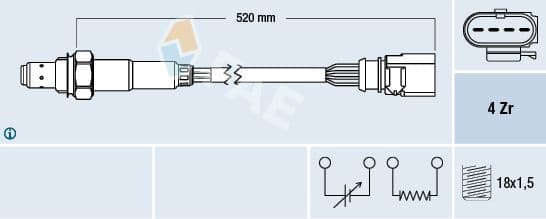 Oxygen Sensor 77438