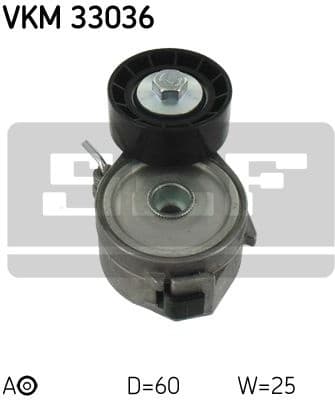 Tensioner belt VKM33036